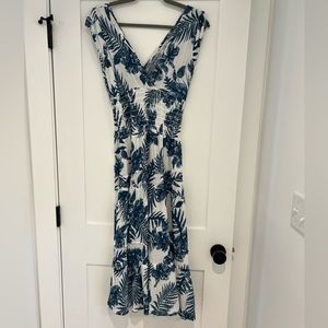 Felicite BLUE AND WHITE DRESS